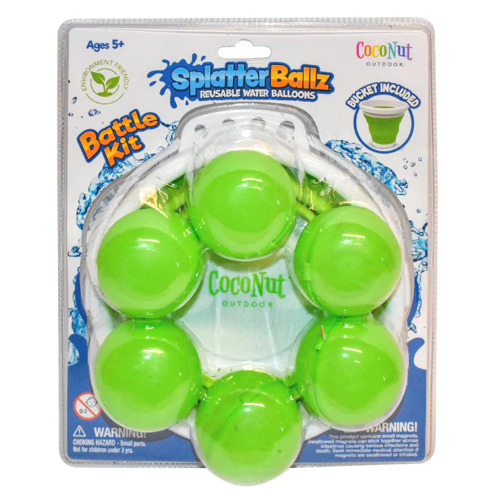 SplatterBallz Reusable Water Ballon Battle Kit