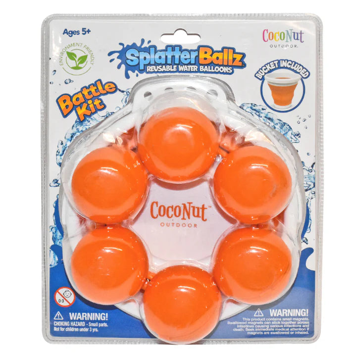 SplatterBallz Reusable Water Ballon Battle Kit