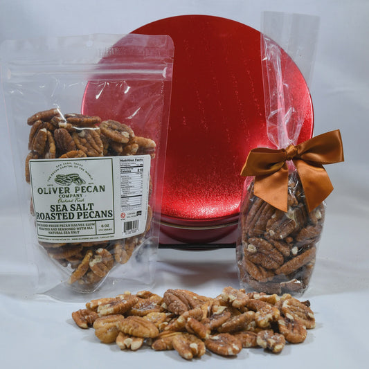 Sea Salt Roasted Pecans 3oz