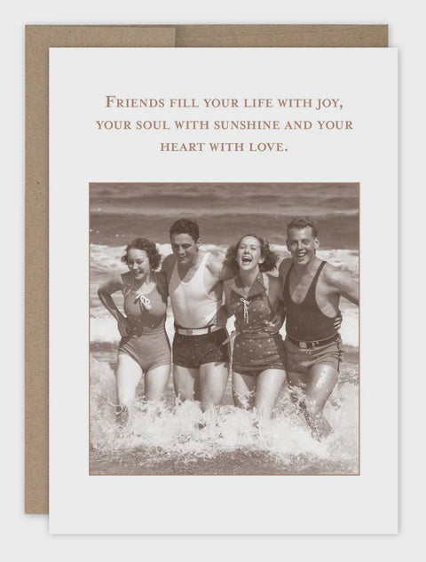 Friends Fill Your Life Birthday Greeting Card