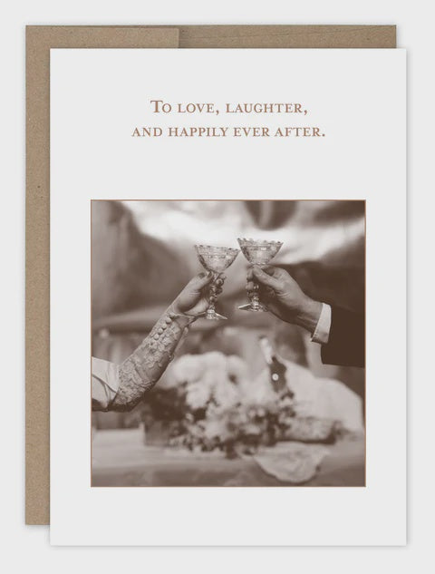 Happily Ever After Wedding Greeting Card