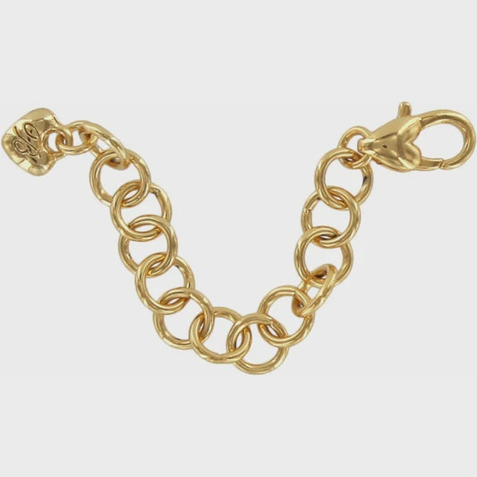 Gold Necklace Extender 3"
