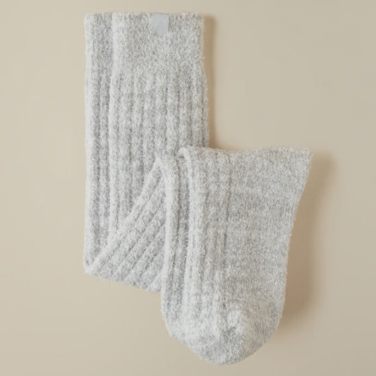 Marshmallow Slouch Socks Heather Grey One Size