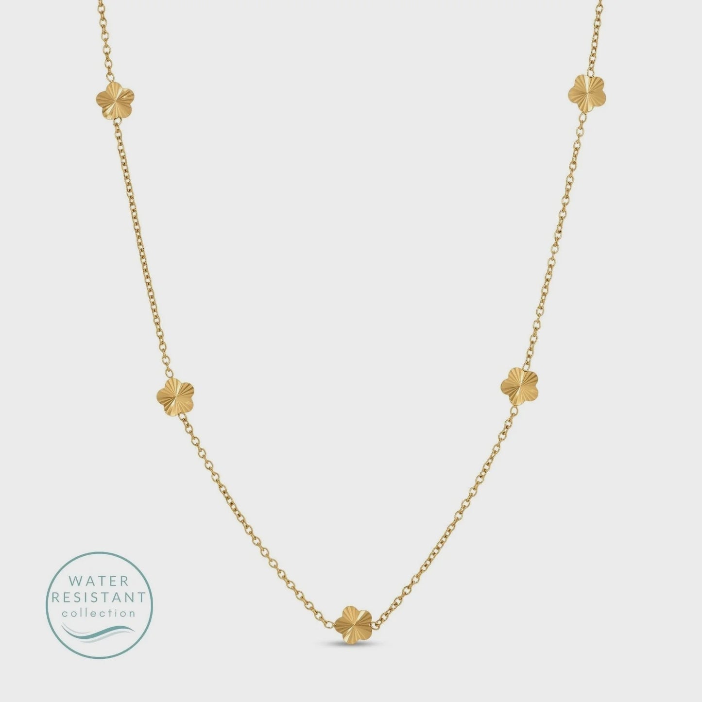 Delicate Fleurs Water Resistant Necklace