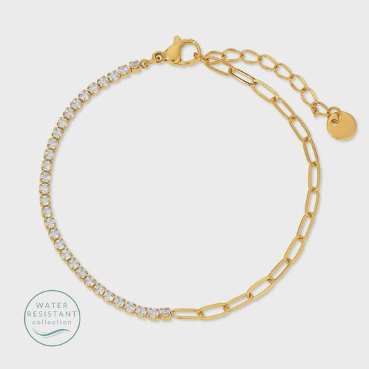 Delicate Combo Water Resistant Tennis Bracelet