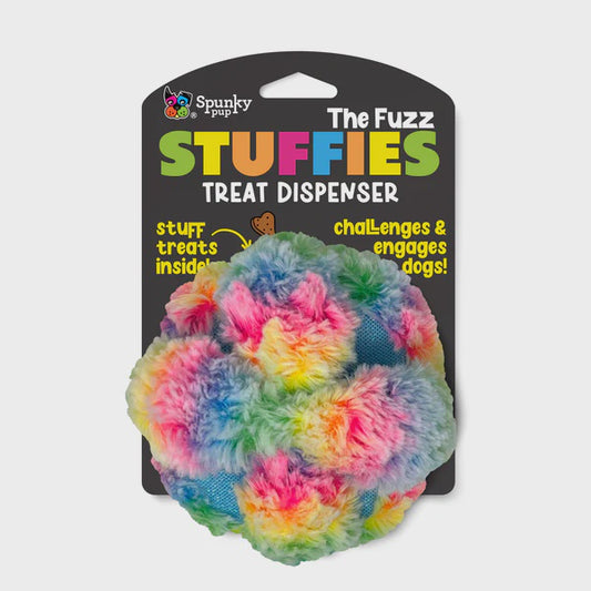 Stuffies Treat-Dispensing Plush Toy The Fuzz