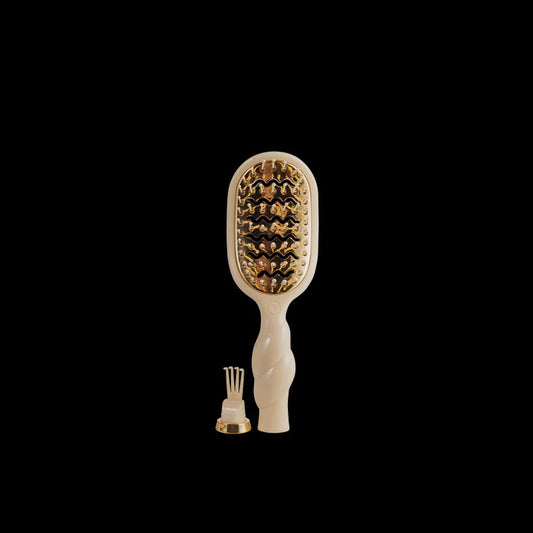 Mini Vented Hair Brush Tan