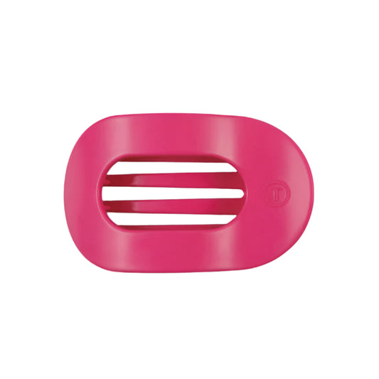 Tropical Punch Medium Flat Round Hair Clip