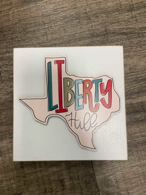 Liberty Hill Texas Art Block