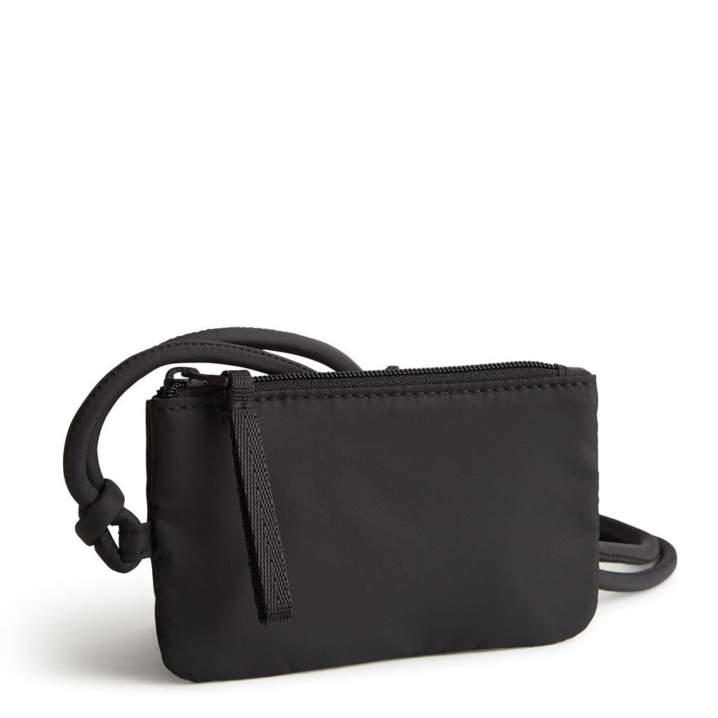 Vera Bradley Zip Card Pouch Lanyard Moonless Night