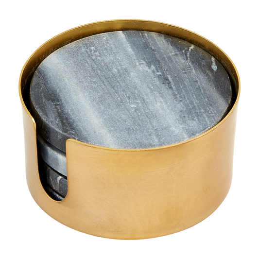 Black Marble Coaster