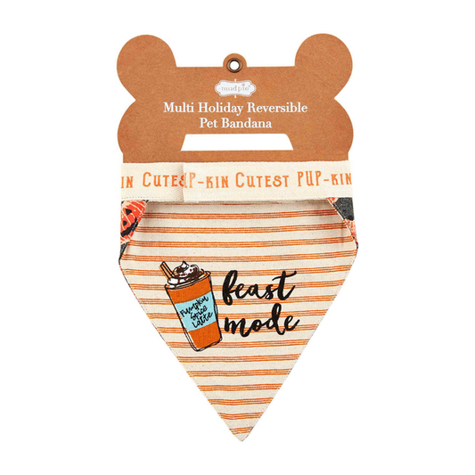 Bad Reversible Holiday Pet Bandana