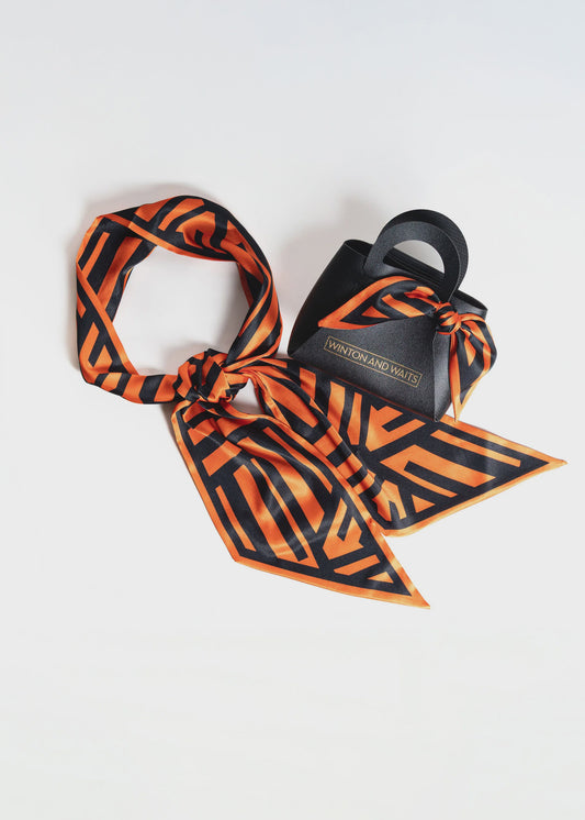 Accessory Scarf Game Day Orange & Black