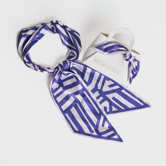 Accessory Scarf Game Day Purple & Lavender