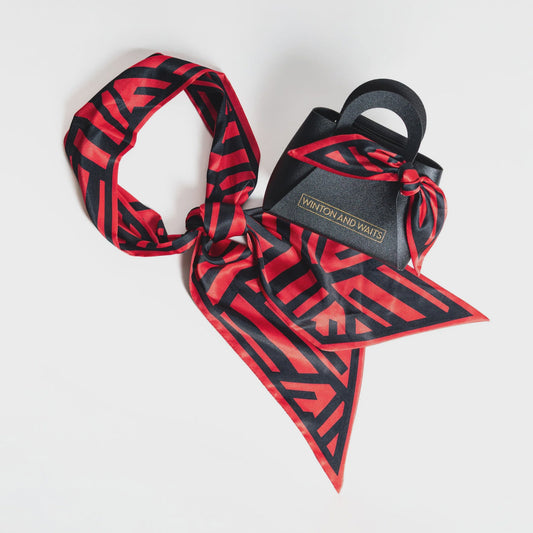 Accessory Scarf Game Day Red & Black