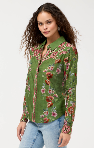 Zarima Vintage Western Shirt