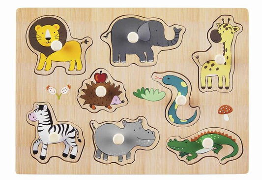 Safari Knob Wood Puzzle