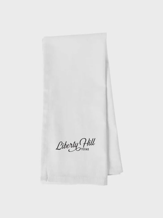 Liberty Hill Script Dish Towel