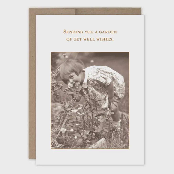 Garden Get Well Card