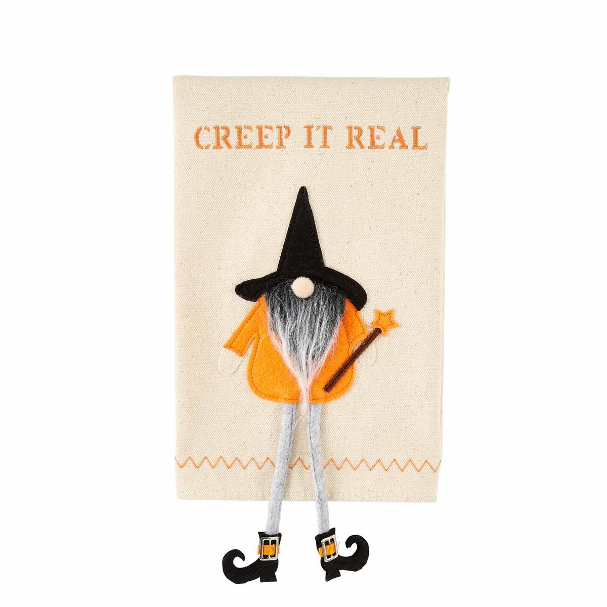 Creep Dangle Gnome Witch Towel