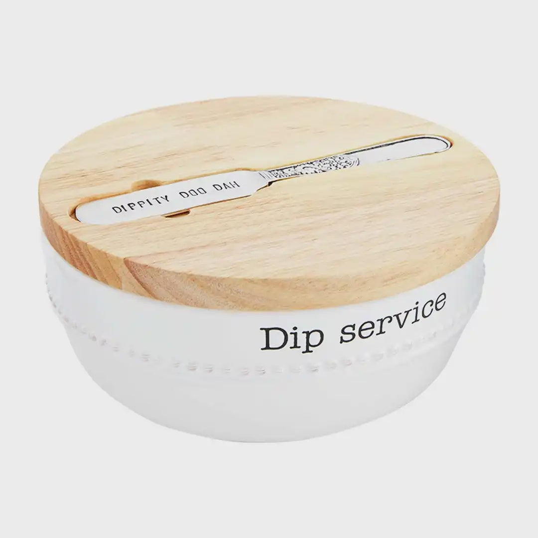 Dip Bowl w/ Lid Set