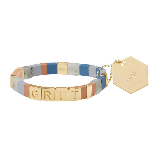 Empower Bracelet Grit/Gold