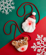 Light Up Christmas Purse