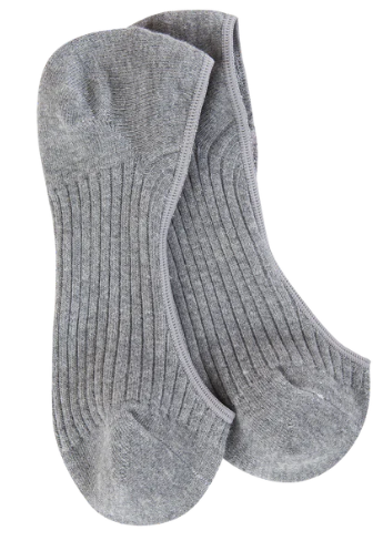 Heather Grey Weekend Liner Sock