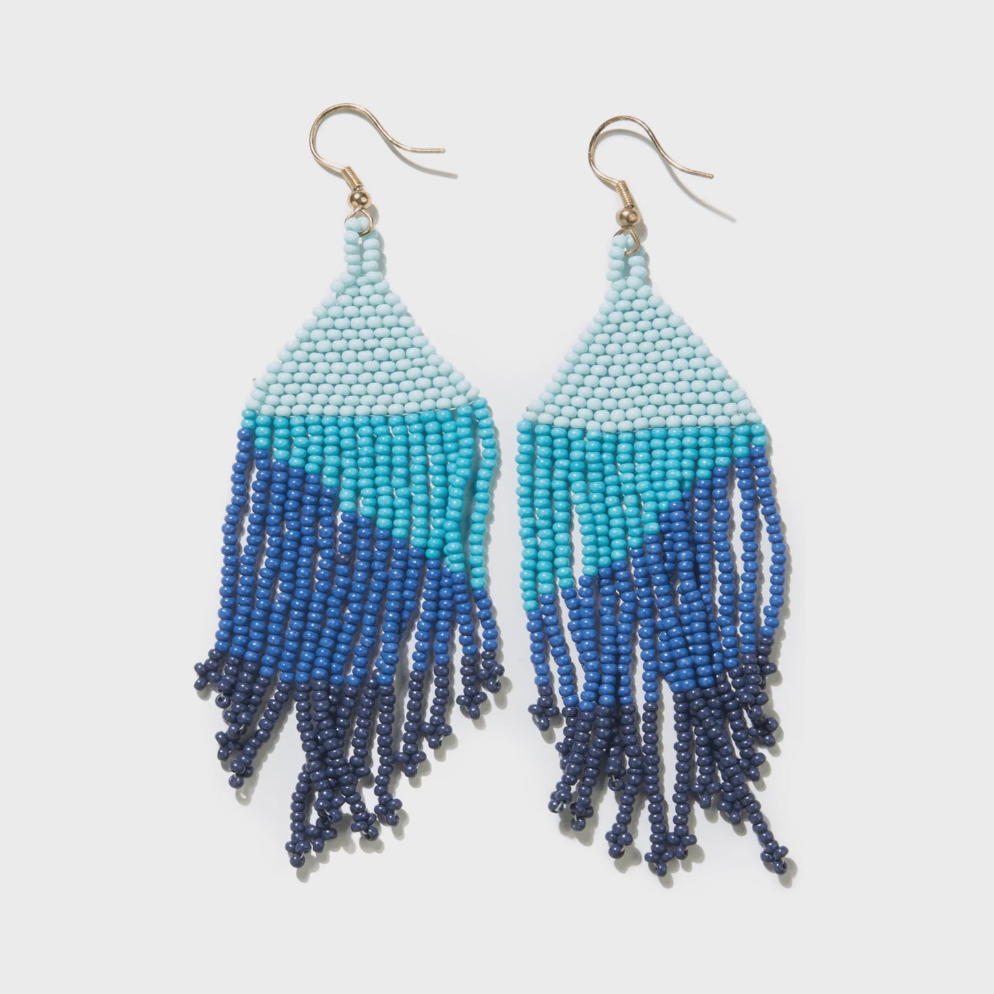 Erin Ombre Fringe in Blue