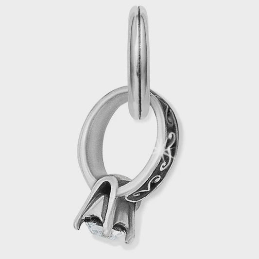 Diamond Ring Charm
