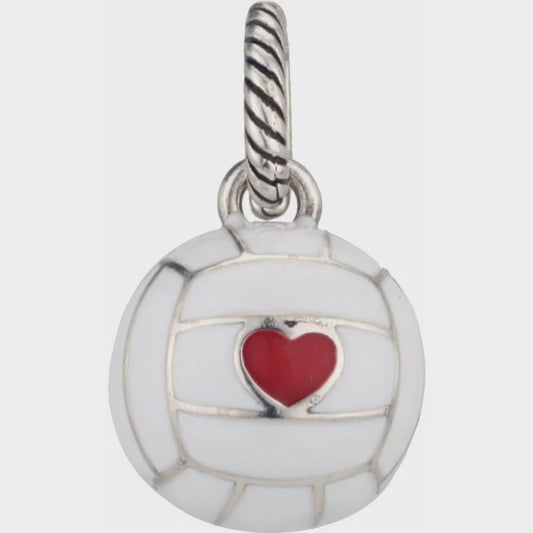 Love Volleyball Charm