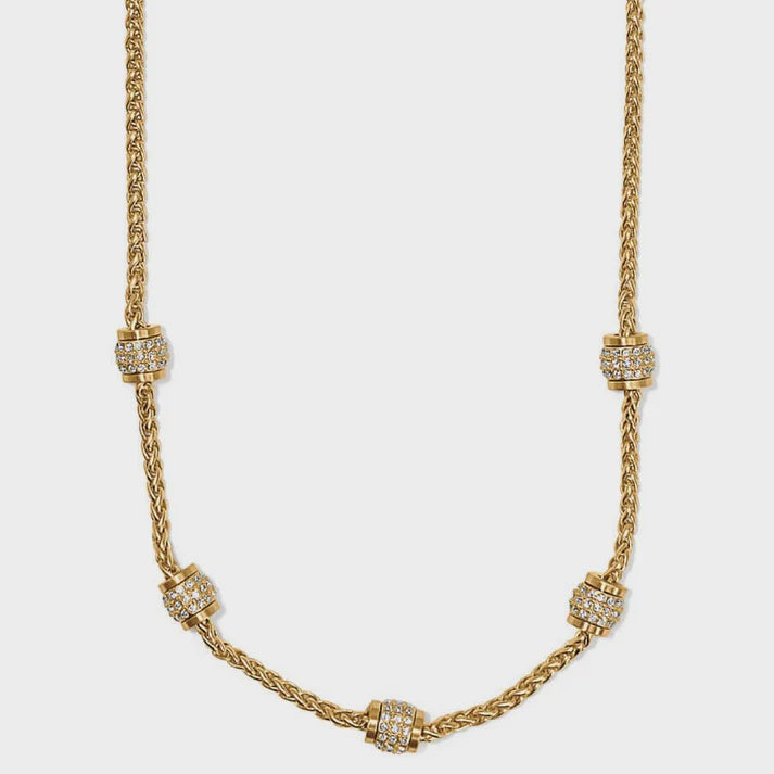 Meridian Petite Short Gold Necklace
