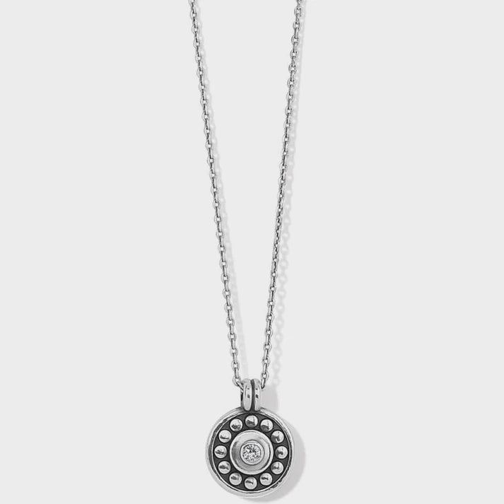 Pebble Dot Medali Petite Reversible Neck