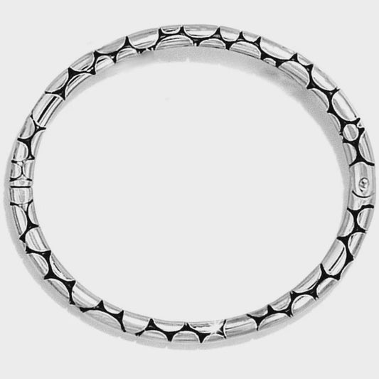 Pebble Slim Hinged Bangle