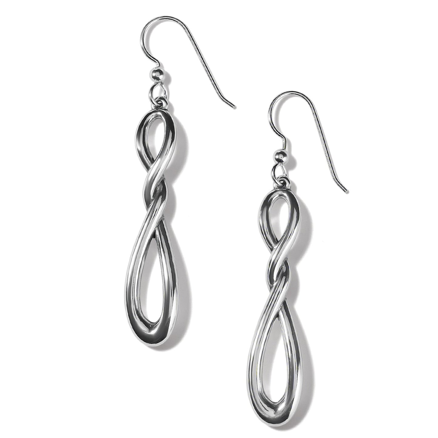 Interlock Twist French Wire Earrings