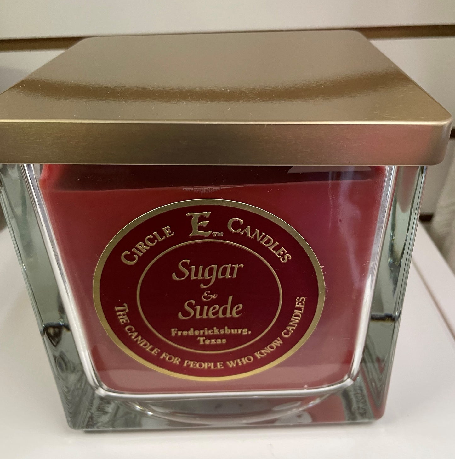 43 oz. 4 Wicked Candle sugar & suede