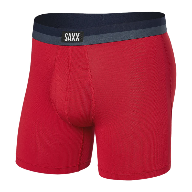 Sport Mesh Boxer Brief Cherry