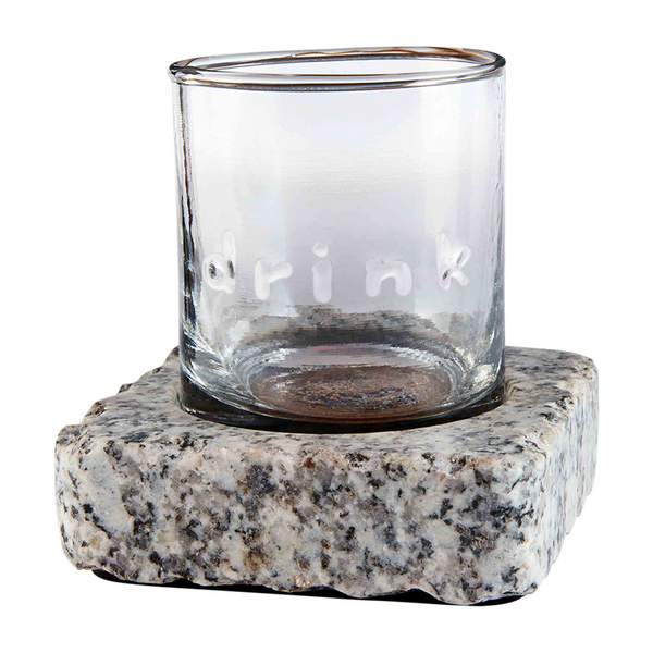 Gray DOF with Granite Coaster