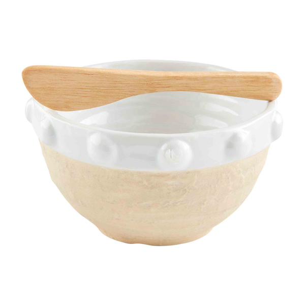 Bead Rim Dip Bowl Set