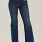 Judy Blue HW Petite Trouser Flare Jean