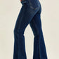Judy Blue HW Petite Trouser Flare Jean
