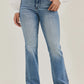 Judy Blue HW T.C. Daisy Bootcut Medium Instant Classic Indigo Short Inseam