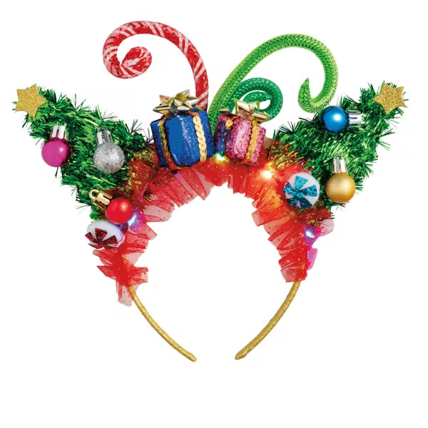 Light Up Festive Christmas Headbands
