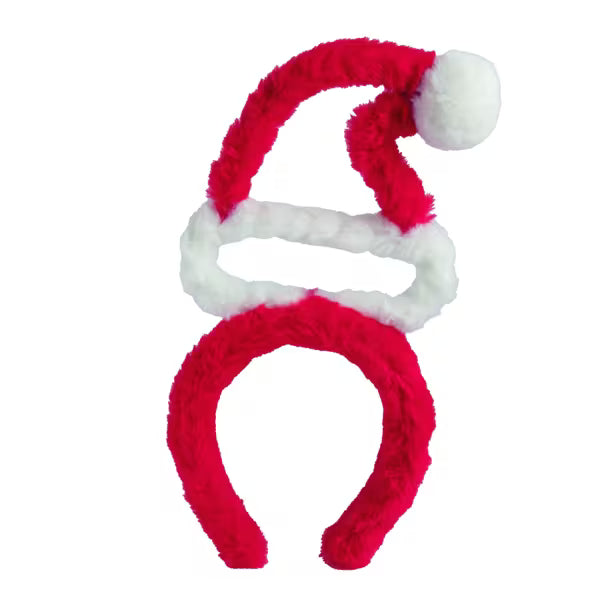 Fuzzy Christmas Headbands