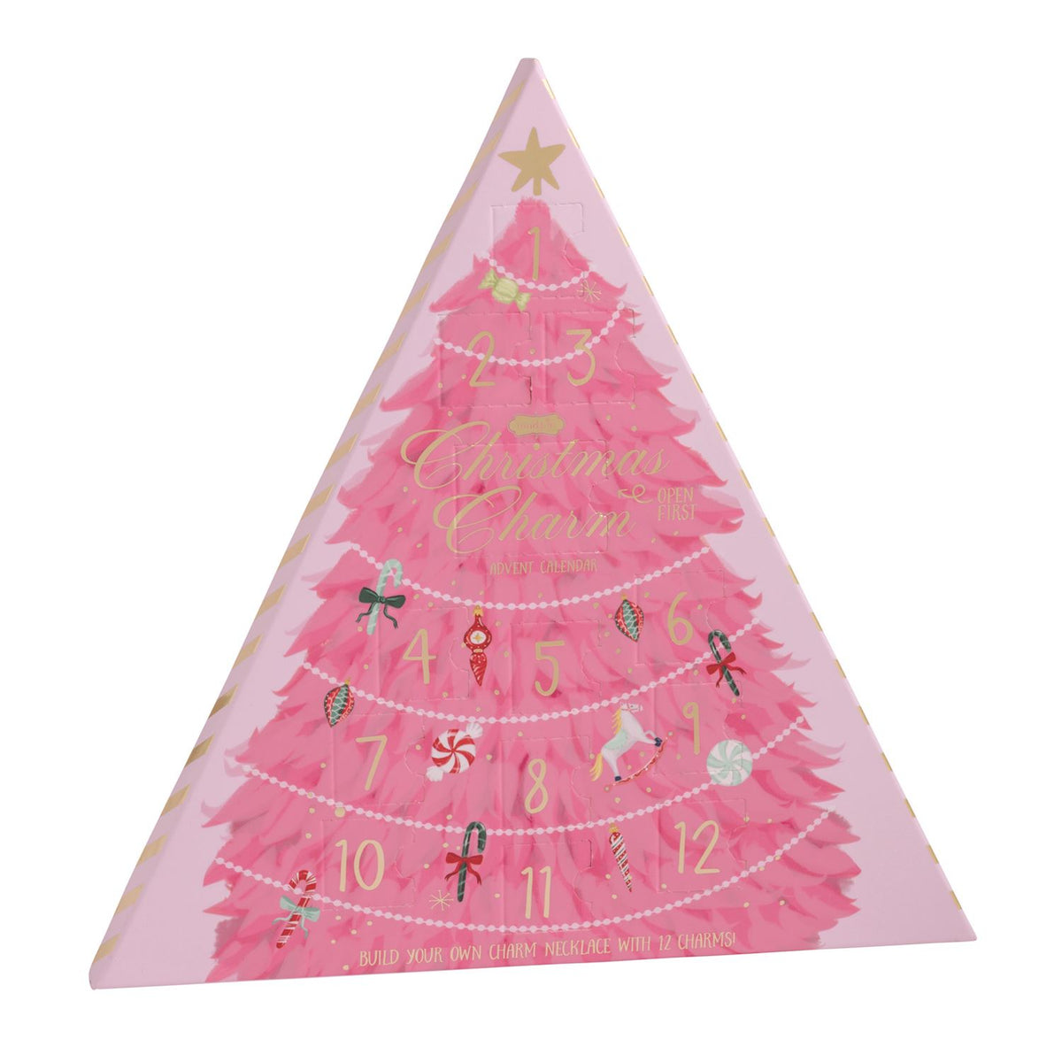 Christmas Tree Charm Advent Calendar Set