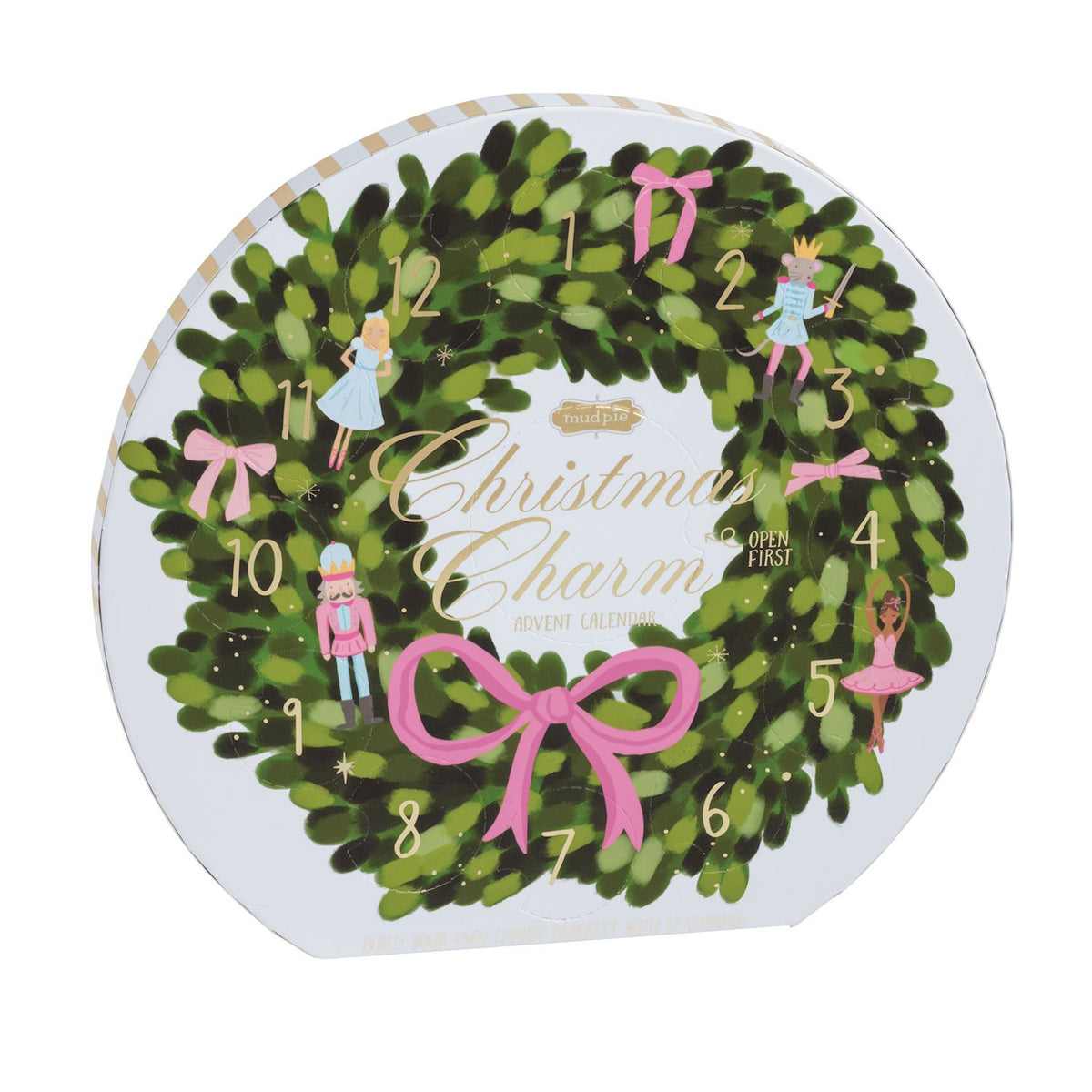 Christmas Wreath Charm Advent Calendar Set