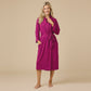 Dream Shawl Collar Robe Magenta