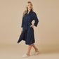 Dream Shawl Collar Robe Midnight