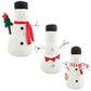 Canvas Snowman Sitters
