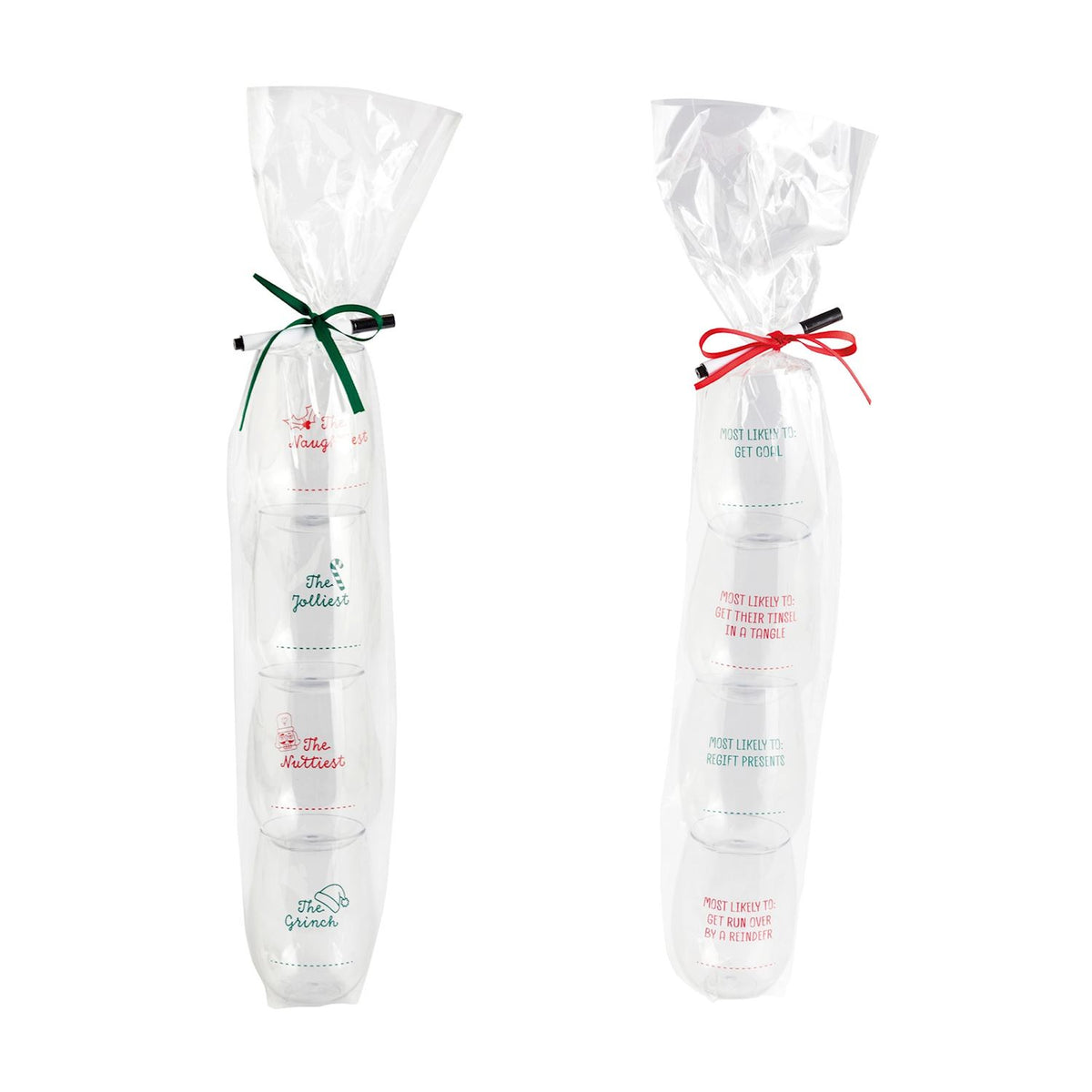 Christmas Personalization Wine Cup Sets